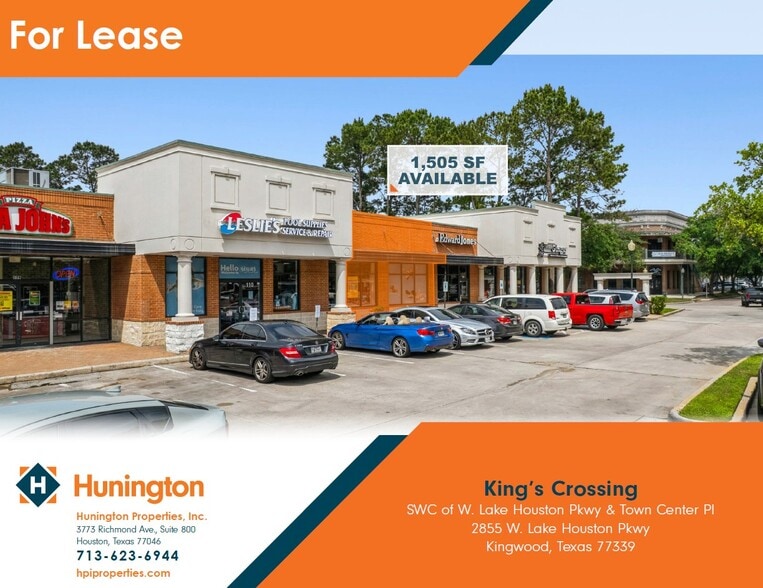 2855 W Lake Houston Pky, Kingwood, TX à louer - Photo du bâtiment - Image 1 de 1