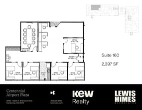 12150-12200 E Briarwood Ave, Centennial, CO à louer Plan de site- Image 1 de 14