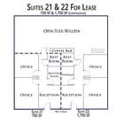2851 Joe DiMaggio Blvd Bldg 11 - Stes 21 and 22 RR 78665 - 3 Floor Plan for LEASE - Copyright