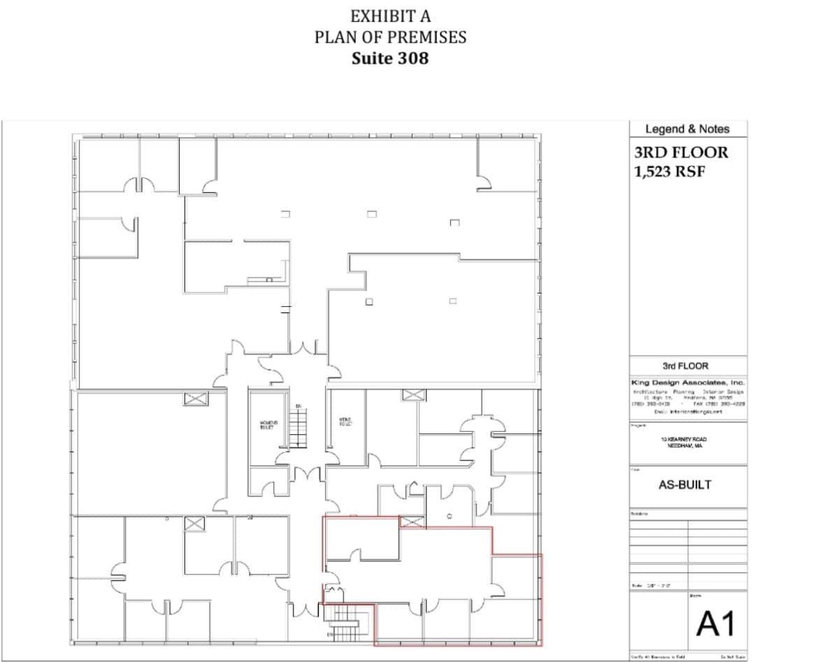 10 Kearney Rd, Needham, MA for lease Floor Plan- Image 1 of 1