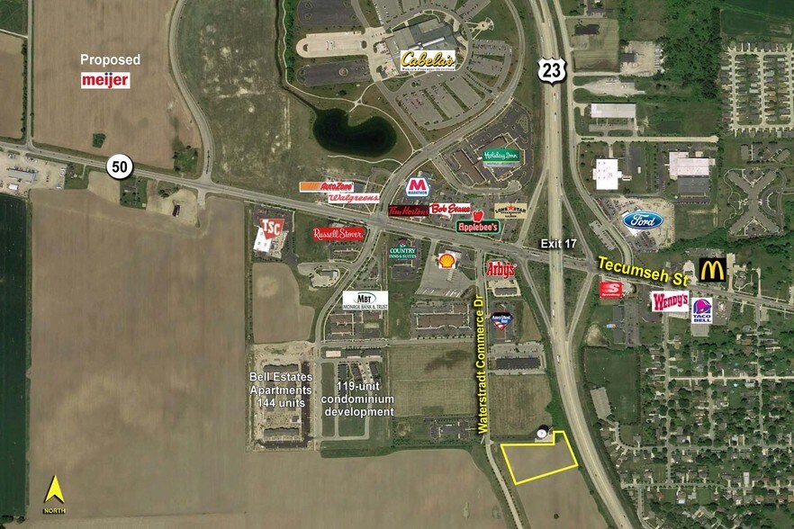 Waterstradt Commerce Dr, Dundee, MI à vendre - Photo du bâtiment - Image 2 de 2