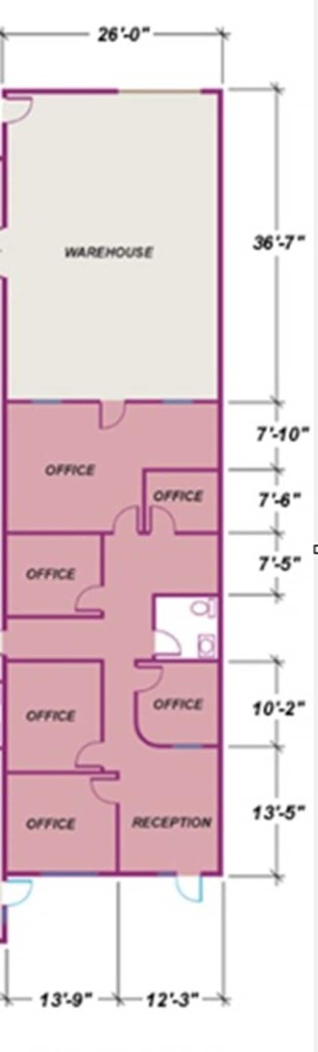 6255 McLeod Dr, Las Vegas, NV à louer Plan d’étage- Image 1 de 16