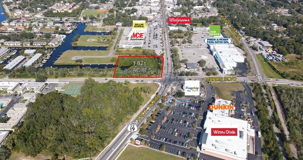 Meres Blvd & US Alt 19 N, Tarpon Springs, FL à vendre - Photo du bâtiment - Image 1 de 4