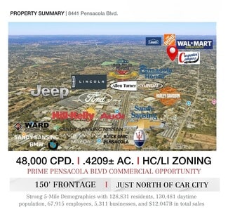 Plus de détails pour 8441 Pensacola Blvd, Pensacola, FL - Commerce de détail à vendre