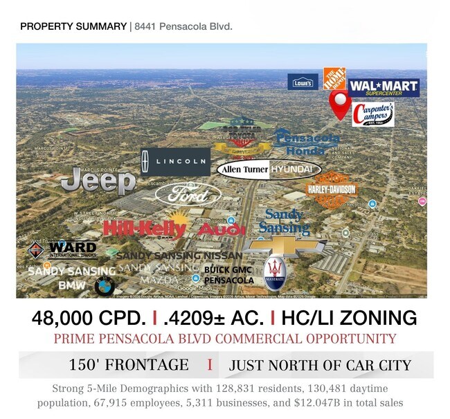 Plus de détails pour 8441 Pensacola Blvd, Pensacola, FL - Commerce de détail à vendre