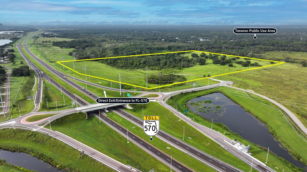 Braddock RD @ Polk Parkway, Auburndale, FL à vendre - Aérien - Image 2 de 10