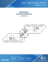 555 Twin Dolphin Dr, Redwood City, CA for lease Floor Plan- Image 1 of 1