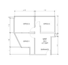 449 S Beverly, Beverly Hills, CA for lease Floor Plan- Image 1 of 7