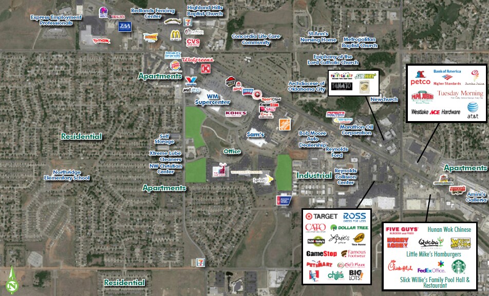 6201 N Council Rd, Oklahoma City, OK à vendre - Photo du bâtiment - Image 2 de 2