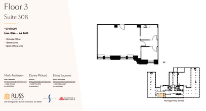 235 Montgomery St, San Francisco, CA for lease Floor Plan- Image 1 of 1