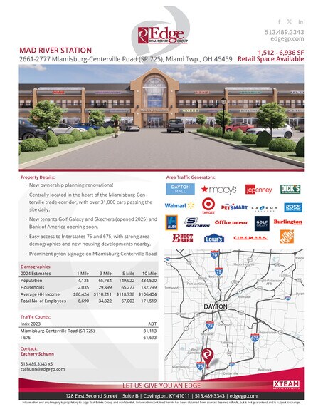 2661-2751 Miamisburg Centerville Rd, Dayton, OH à louer - Autre - Image 2 de 6