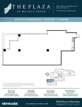 1331 N California Blvd, Walnut Creek, CA à louer Plan d’étage- Image 1 de 1
