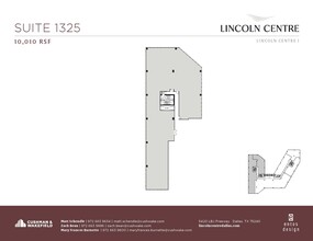 5400 Lyndon B Johnson Fwy, Dallas, TX à louer Plan d’étage- Image 1 de 1