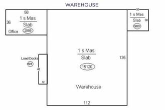 1521 Cleveland Ave, Roanoke, VA à louer Plan d’étage- Image 2 de 9