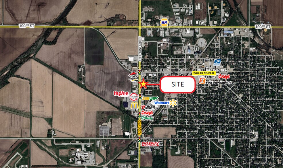 225 S Fremont St, Shenandoah, IA à louer - Photo du bâtiment - Image 2 de 2