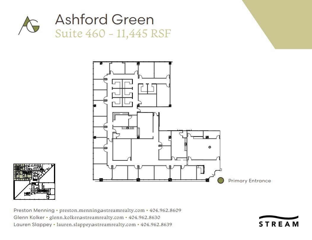 4170 Ashford Dunwoody Rd NE, Atlanta, GA for lease Floor Plan- Image 1 of 1