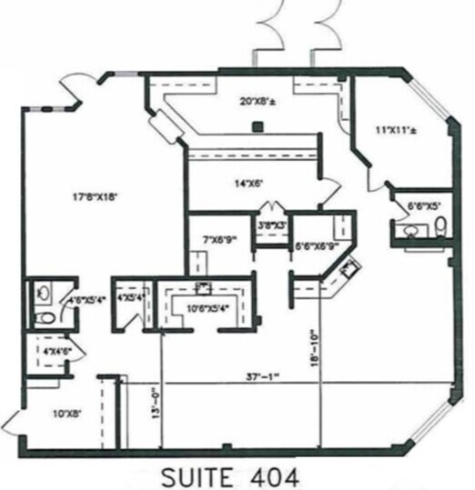 3713 W 15th St, Plano, TX for lease Typical Floor Plan- Image 1 of 1