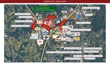 108 Monticello Rd, Weaverville, NC - AÉRIEN  Vue de la carte - Image1