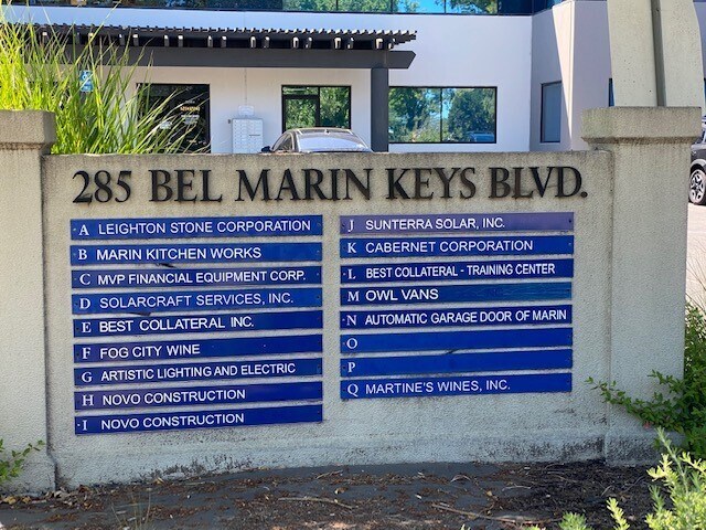 285 Bel Marin Keys Blvd, Novato, CA à louer - Photo du bâtiment - Image 2 de 12