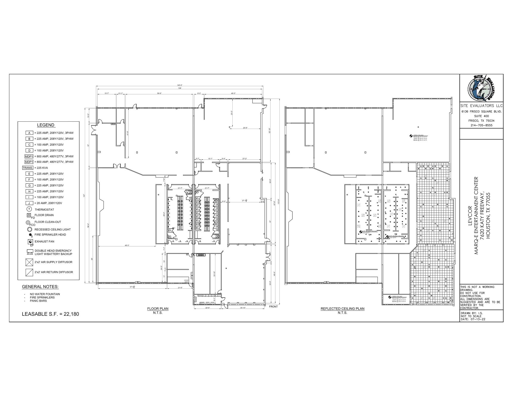 7600-7680 Katy Fwy, Houston, TX à louer Plan de site- Image 1 de 1