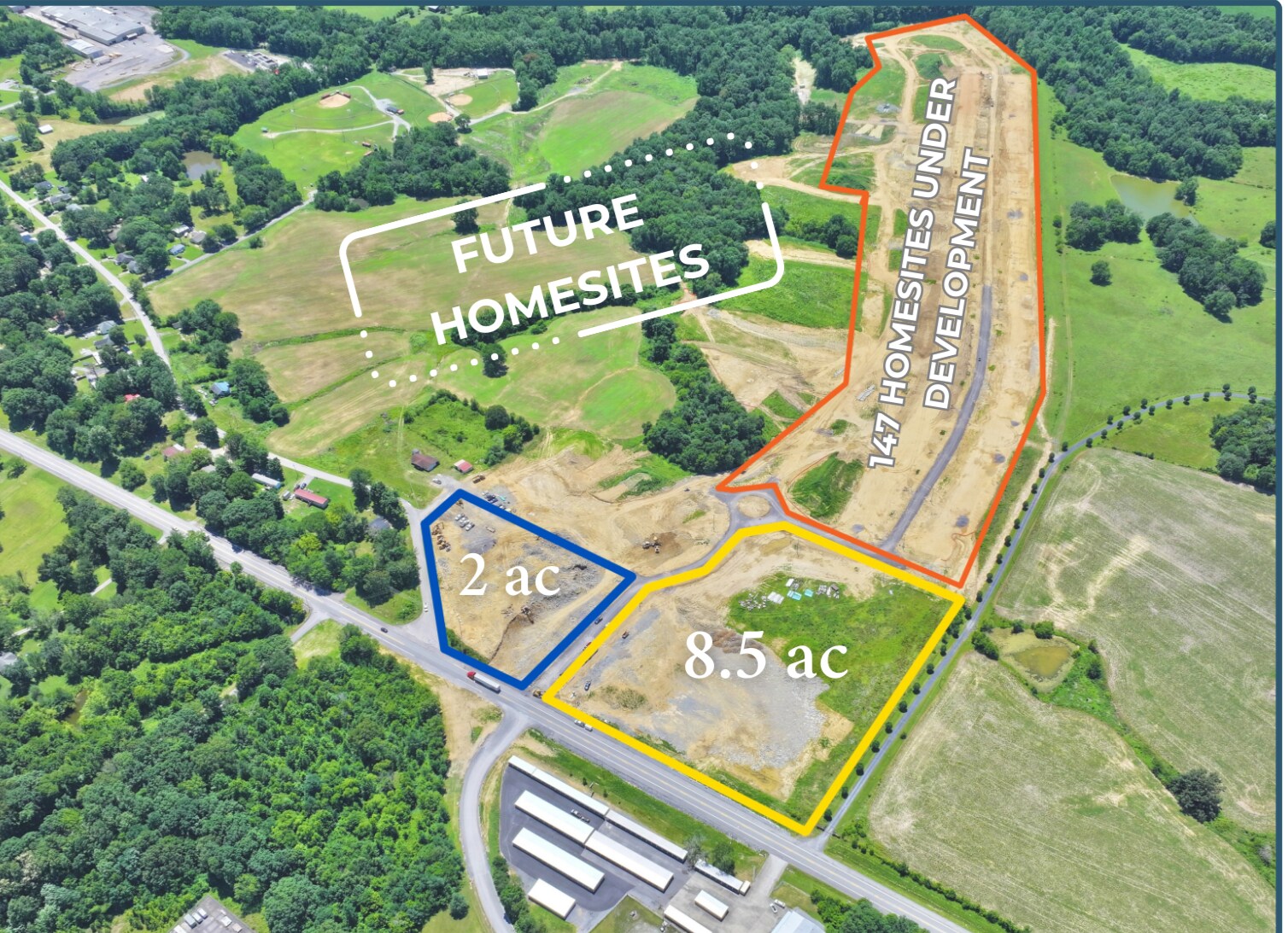 0 US-31 Hwy, Westmoreland, TN for sale Aerial- Image 1 of 10