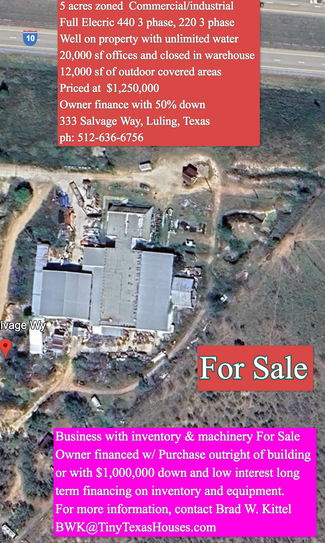 More details for 333 Salvage Way, Luling, TX - Industrial for Sale