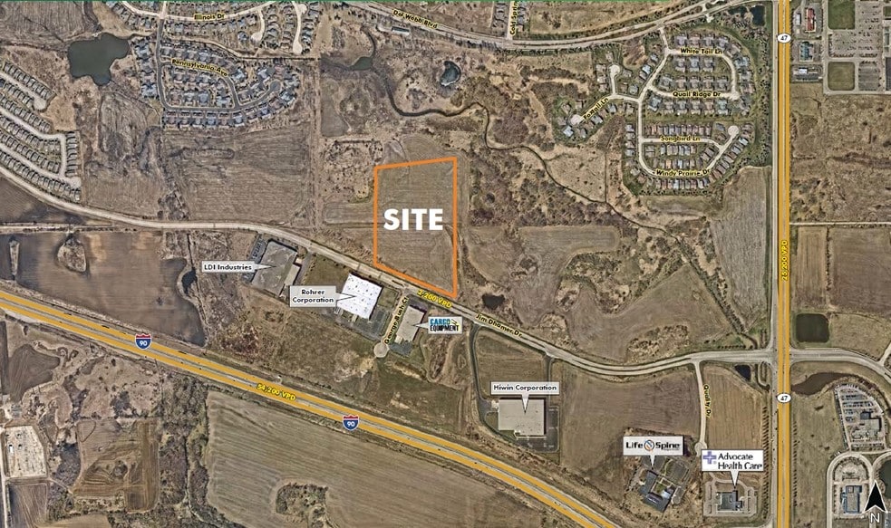 Jim Dahmer Dr, Huntley, IL for sale - Primary Photo - Image 1 of 1