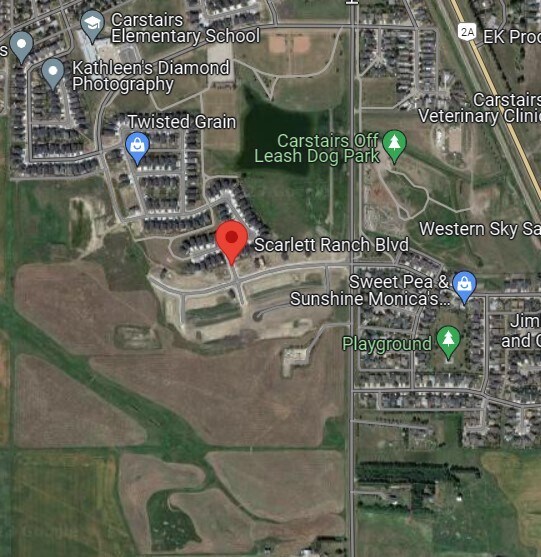 100 Scarlett Ranch blvd, Carstairs, AB à vendre - Photo principale - Image 1 de 10