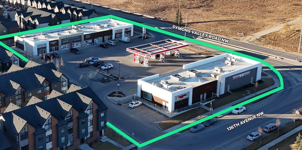2971 136 Av NW, Calgary, AB for lease - Aerial - Image 2 of 2