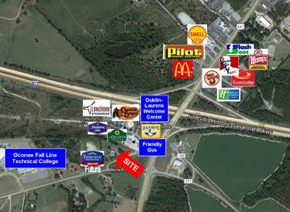 Plus de détails pour 630-638 Pinehill Rd, Dublin, GA - Terrain à vendre