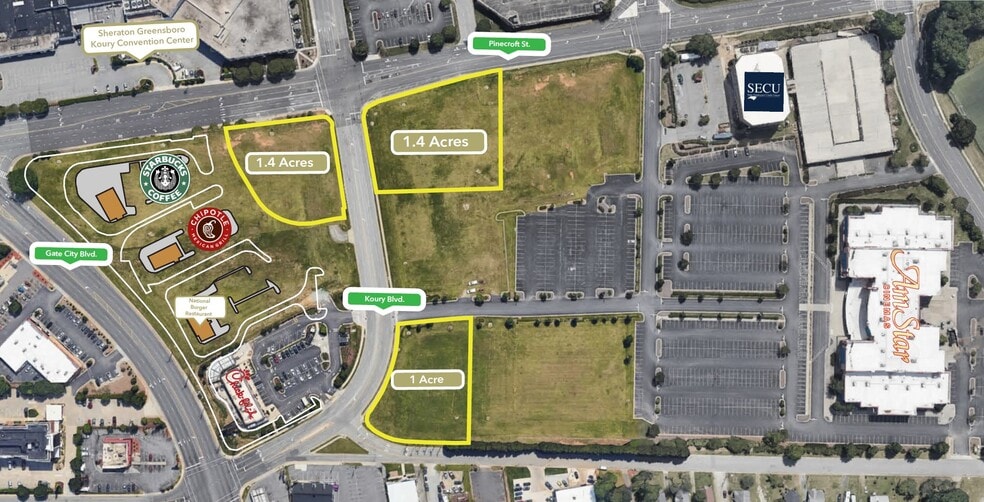 3227 W Gate City Blvd, Greensboro, NC for lease - Building Photo - Image 2 of 9