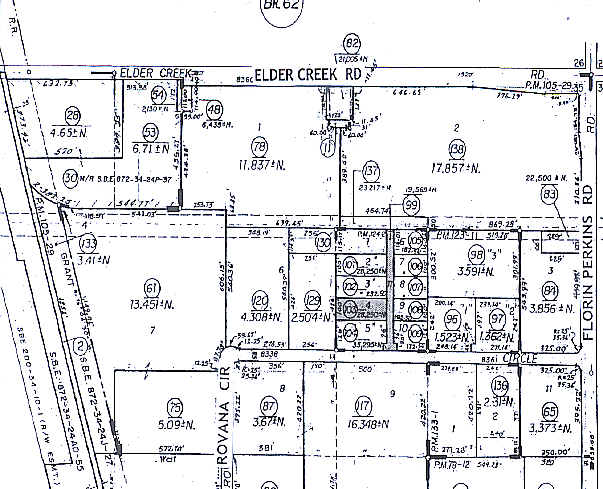 8382 Rovana Cir, Sacramento, CA for lease - Plat Map - Image 2 of 3