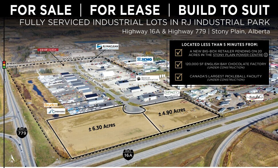 19-21 Goertz Av, Stony Plain, AB à vendre - Photo du bâtiment - Image 1 de 3
