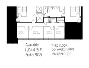 55 Walls Dr, Fairfield, CT for lease Floor Plan- Image 1 of 1