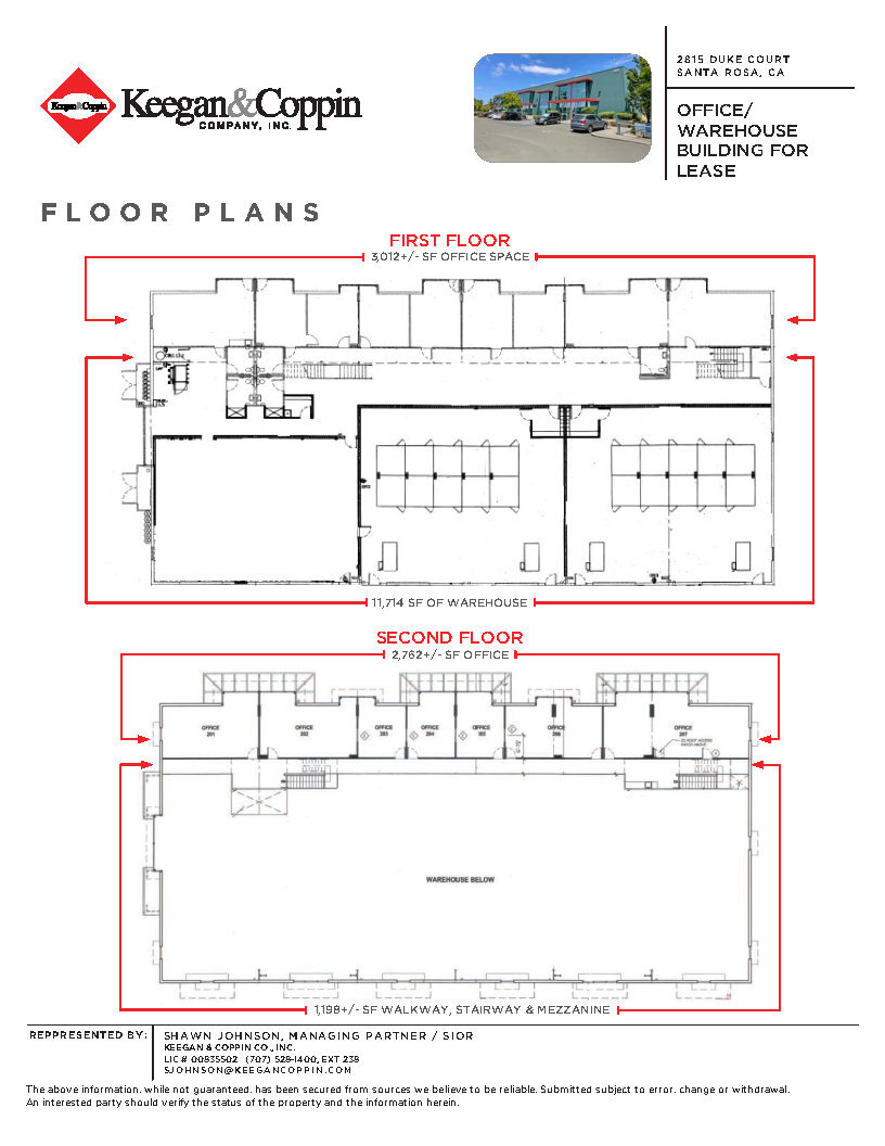 2815 Duke Ct, Santa Rosa, CA à louer Plan d’étage- Image 1 de 2