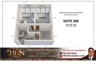 4360 Northlake Blvd, Palm Beach Gardens, FL for lease Floor Plan- Image 1 of 5
