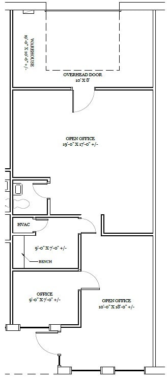 3201-3207 E Pioneer Pky, Arlington, TX for lease Floor Plan- Image 1 of 1