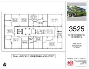 3525 W Peterson Ave, Chicago, IL for lease Site Plan- Image 1 of 5