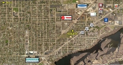 2423-2425 16th St S, Ln, La Crosse, WI - Aerial map view