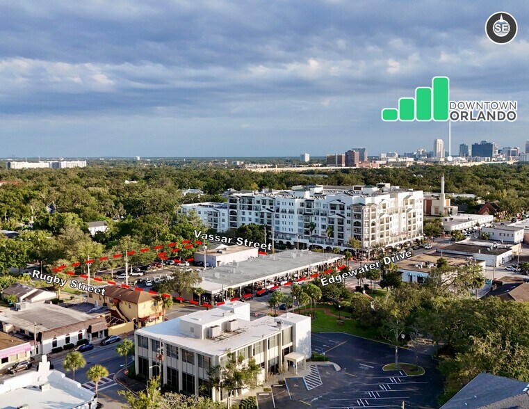 2401-2445 Edgewater Dr, Orlando, FL à louer - Photo du bâtiment - Image 2 de 5