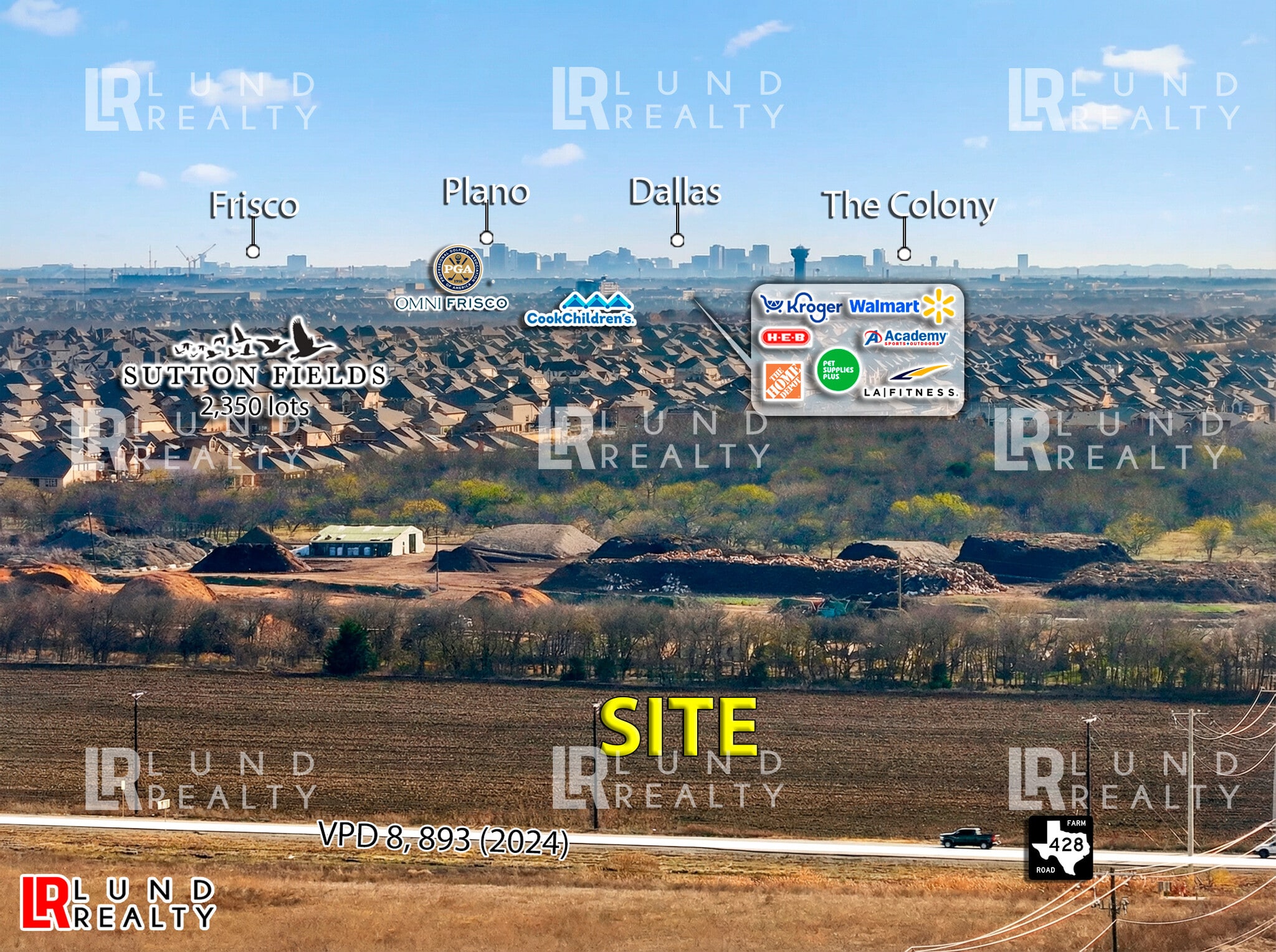 9.485 Ac Corner FM-1385 & FM-428, Celina, TX for sale Primary Photo- Image 1 of 11