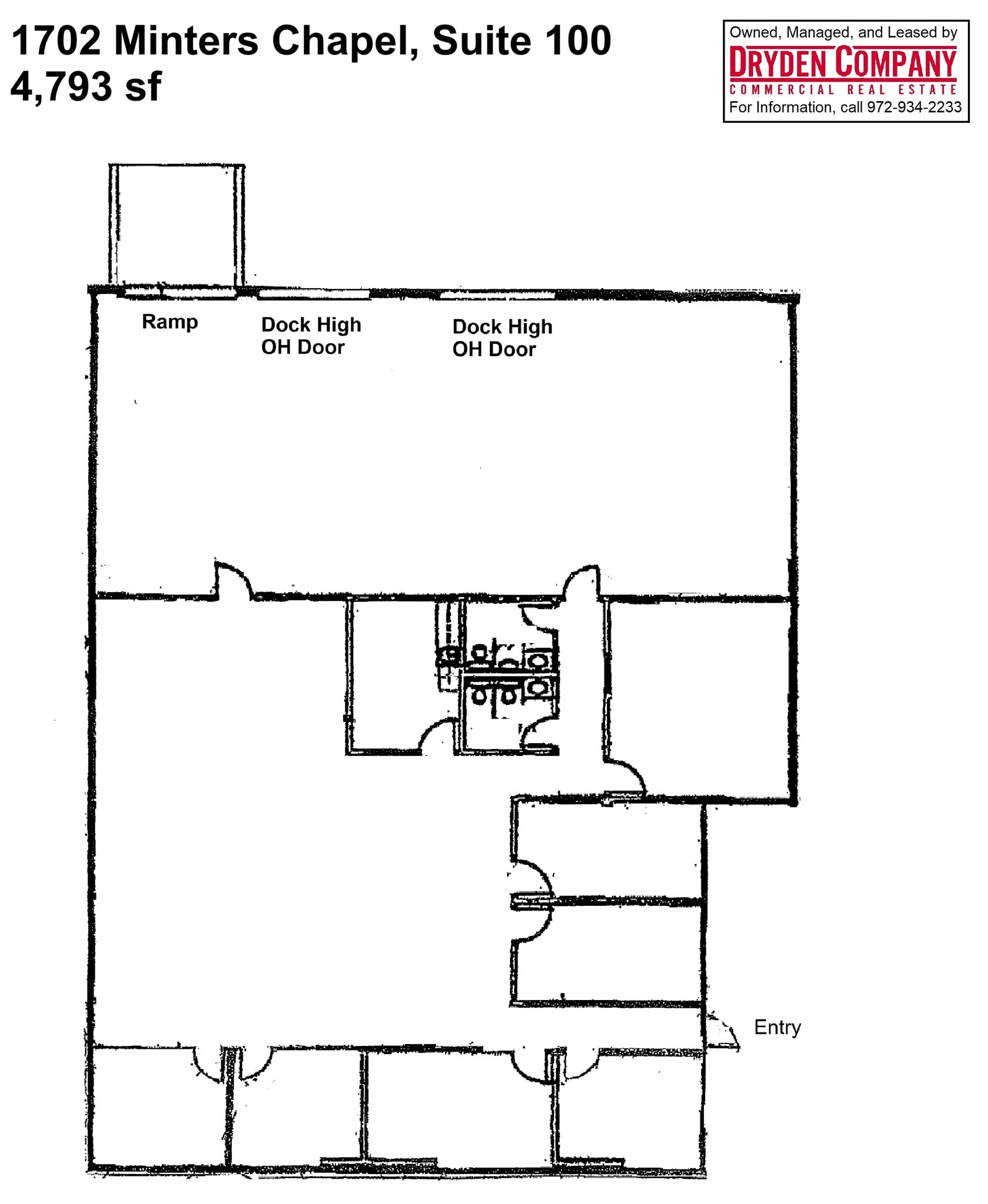 1702 Minters Chapel Rd, Grapevine, TX à louer Plan d’étage- Image 1 de 1
