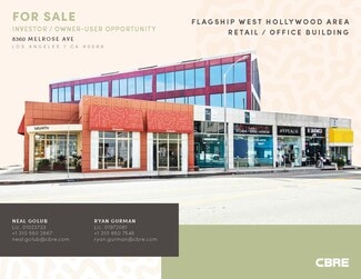 More details for 8360 Melrose Ave, Los Angeles, CA - Retail for Sale