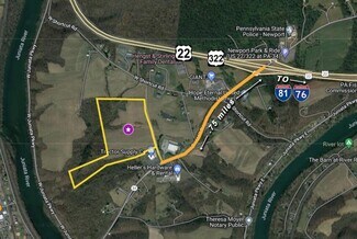 Plus de détails pour 42 W Shortcut Rd, Newport, PA - Terrain à vendre