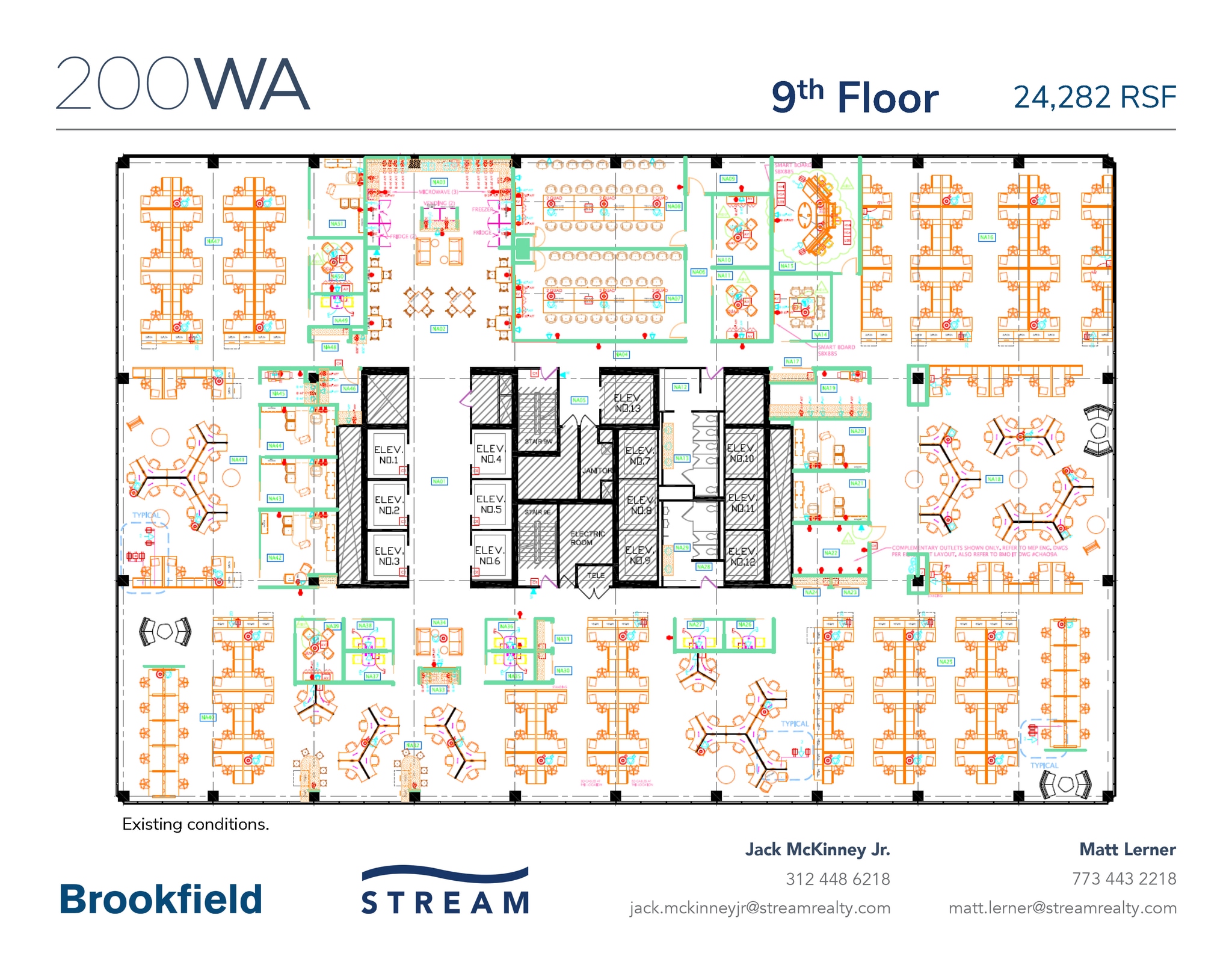 200 W Adams St, Chicago, IL for lease Floor Plan- Image 1 of 1