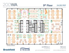 200 W Adams St, Chicago, IL for lease Floor Plan- Image 1 of 1