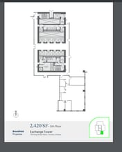 130 King St W, Toronto, ON à louer Plan d’étage- Image 1 de 1