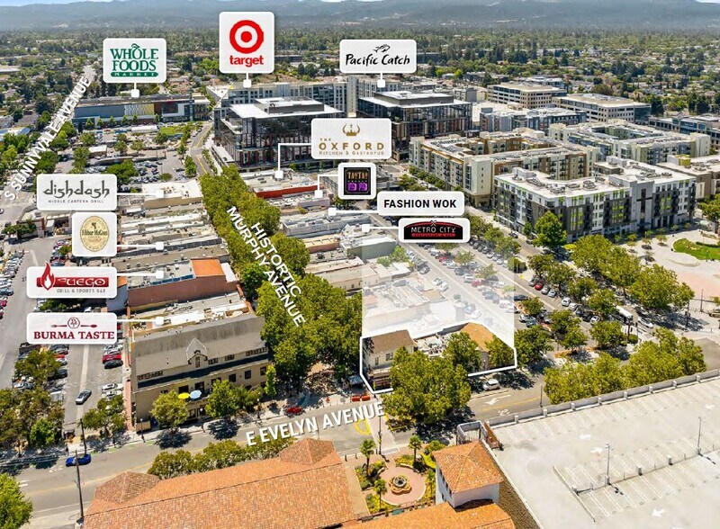 101 S Murphy Ave, Sunnyvale, CA à vendre - Photo du bâtiment - Image 3 de 9