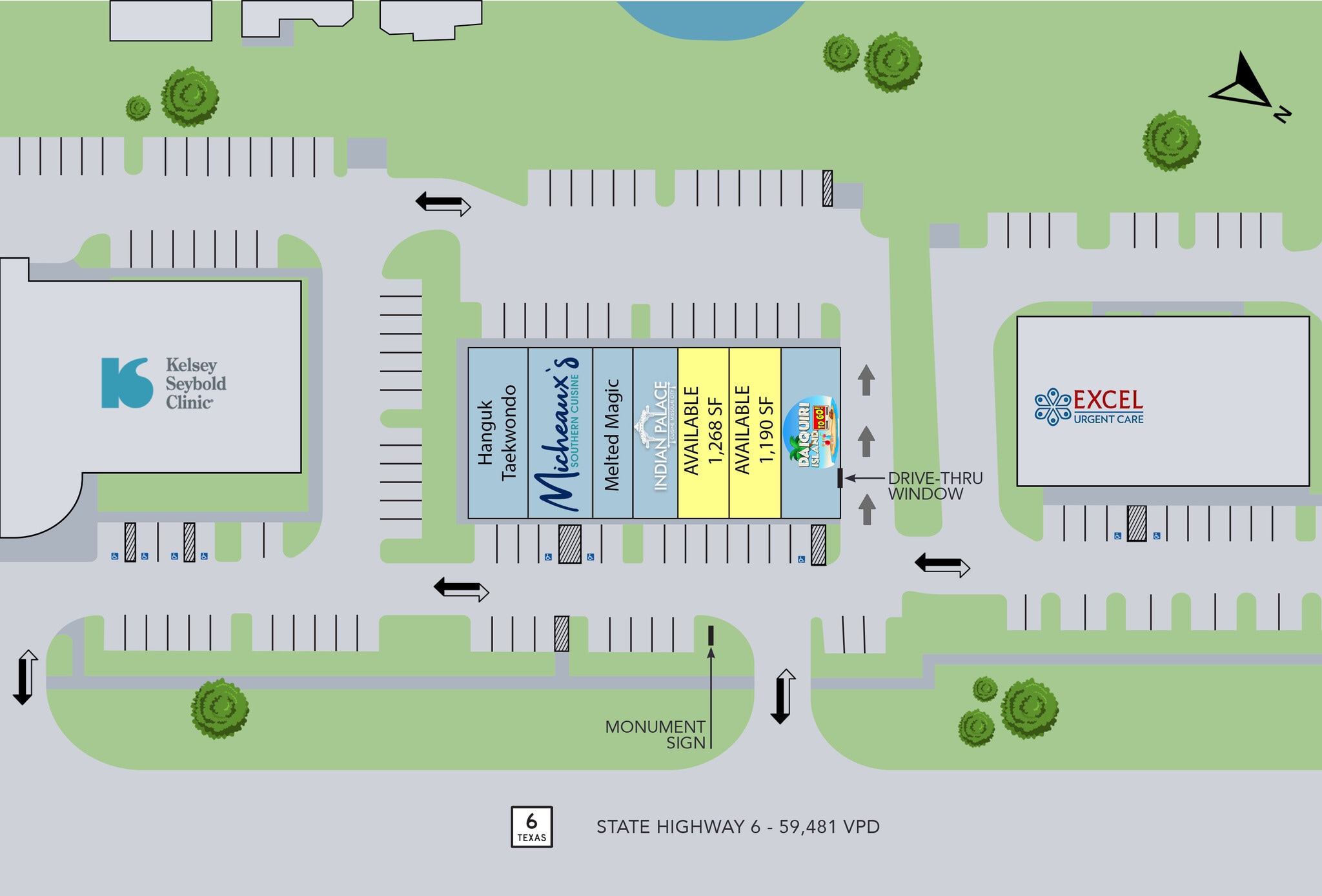 6850 Highway 6, Missouri City, TX à louer Plan de site- Image 1 de 1