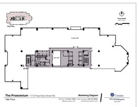 1170 Peachtree St, Atlanta, GA for lease Site Plan- Image 2 of 3